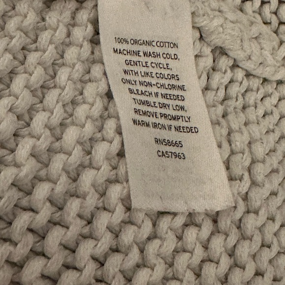 3-month baby Nordstrom Organic Cotton Hooded Cardigan - Picture 5 of 8